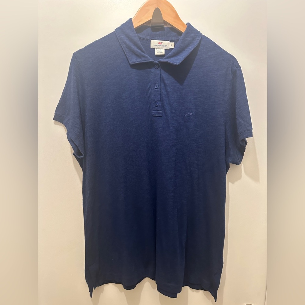 Vineyard Vines Navy Blue Polo Shirt Men’s Large